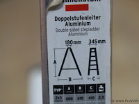 Krause dopplo dubbele trapladder - afbeelding 5 van  6