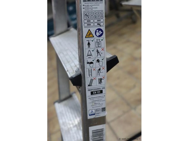 Krause dopplo dubbele trapladder - afbeelding 6 van  6