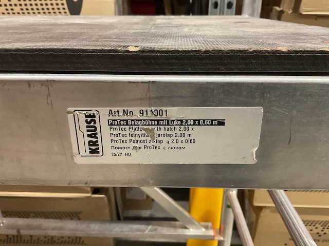 Krause protec aluminium vouwsteiger - afbeelding 3 van  5