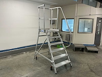 Krause stabilo 1x6 platformladder - afbeelding 2 van  4
