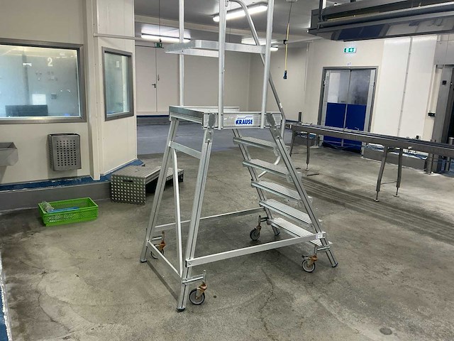 Krause stabilo 1x6 platformladder - afbeelding 3 van  4