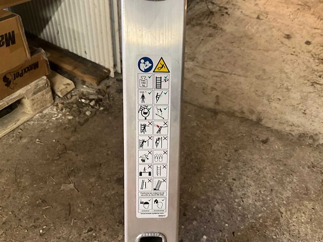 Krause-systems 7b vaste vluchtladder - afbeelding 5 van  7