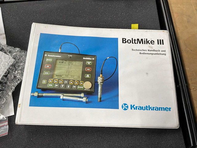 Krautkramer boltmikeiii ulttasone boutspanning test set - afbeelding 4 van  5