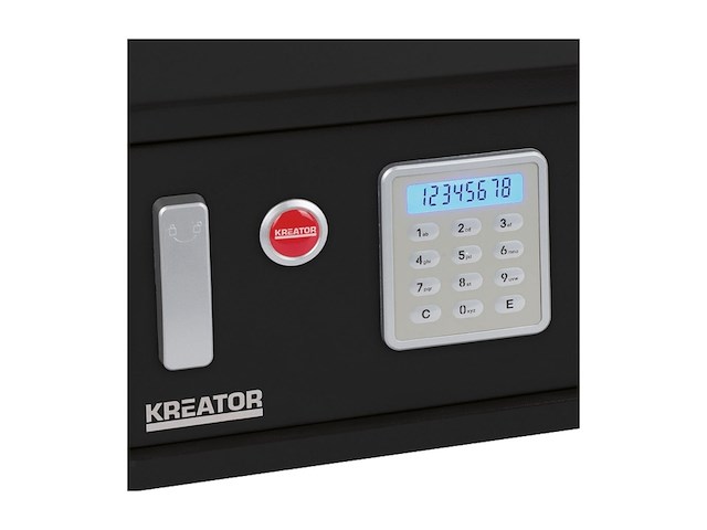 Kreator krt692012 elektronische kluis 20 x 43 x 35 cm - afbeelding 3 van  3
