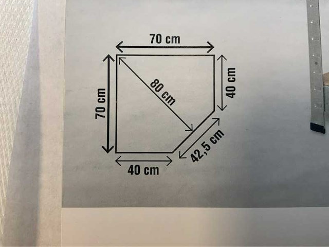 Kreher - kreher hoekstelling 180x70x40cm (4x) - afbeelding 7 van  8