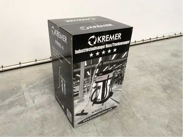 Kremer - 2024 - kr80l-3 - industriële stofzuiger - afbeelding 8 van  10