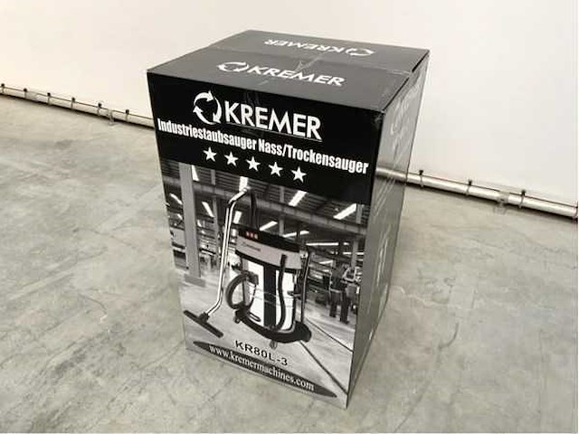 Kremer - 2024 - kr80l-3 - industriële stofzuiger - afbeelding 5 van  11