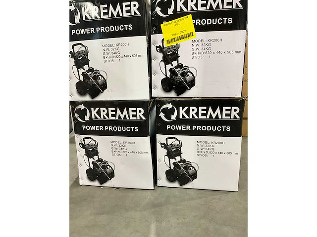 Kremer - 2025 - 4 stuks - kr 200b - hogedrukreiniger - afbeelding 11 van  18