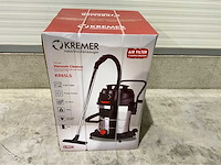 Kremer - 2026 - 65 liter rood - industriële stofzuiger - afbeelding 4 van  5