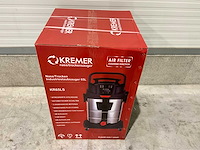 Kremer - 2026 - 65 liter rood - industriële stofzuiger - afbeelding 9 van  9