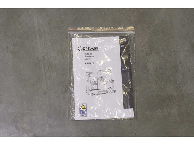 Kremer - 2026 - kr-fr70 - industriële zit schrobzuigmachine - afbeelding 6 van  26