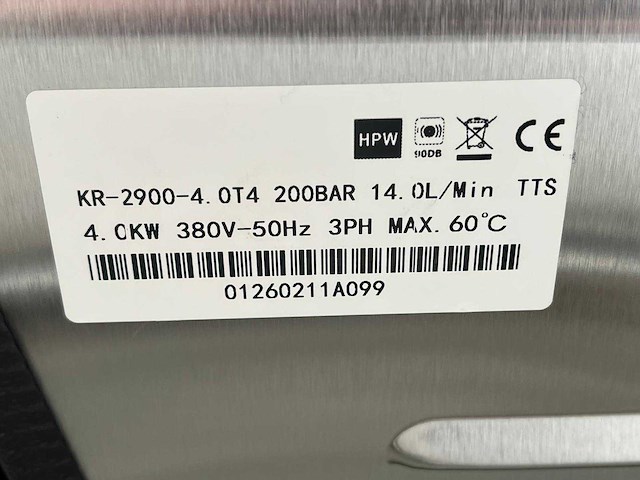 Kremer - 2026 - kr2900 - hogedrukreiniger - afbeelding 7 van  26