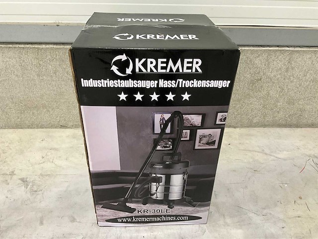 Kremer - 2026 - kr30le - industriële stofzuiger - afbeelding 10 van  10