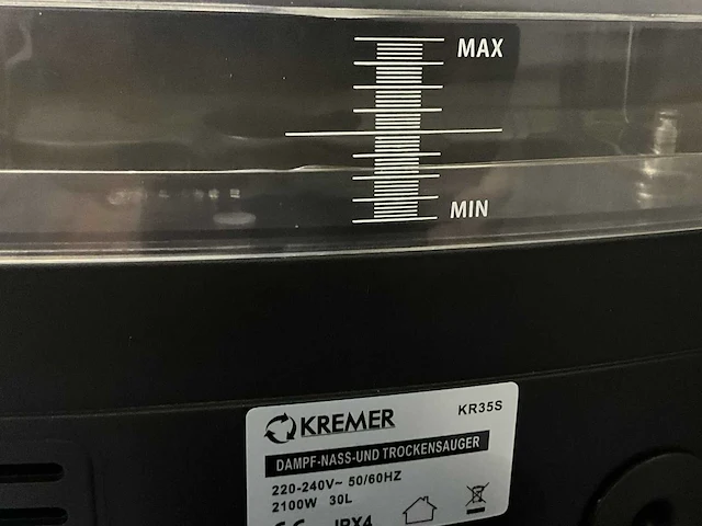 Kremer - 2026 - kr35s - industriële stofzuiger - afbeelding 2 van  14