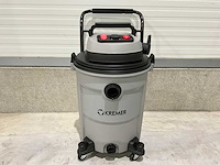 Kremer - 2026 - kr60l-3 grijs - industriële stofzuiger - afbeelding 1 van  2