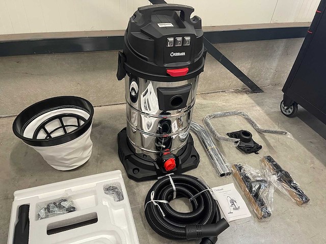Kremer - kr100ls - industriële stofzuiger - afbeelding 2 van  4
