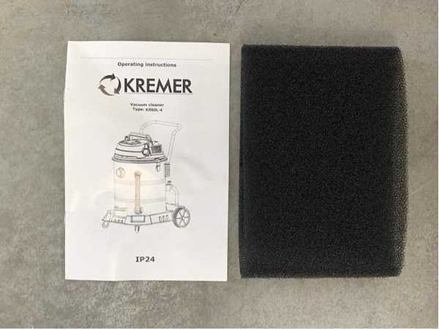Kremer - kr60l-4 - industriële stofzuiger - - afbeelding 7 van  11
