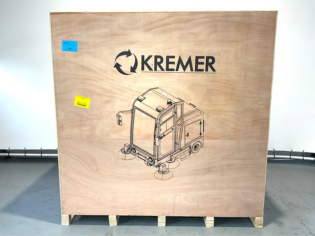 Kremer - krs 100 - zelfrijdende veegmachine met cabine - werkbreedte 190 cm - waternevel sproeisysteem - afbeelding 15 van  19