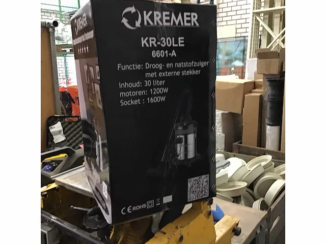 Kremer kr-30 le industriële stofzuiger - afbeelding 3 van  4
