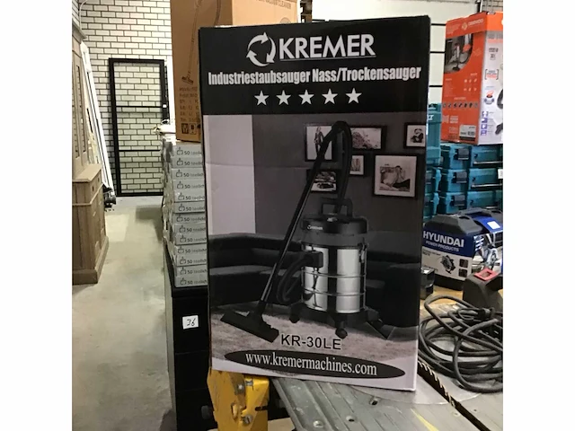 Kremer kr-30 le industriële stofzuiger - afbeelding 4 van  4
