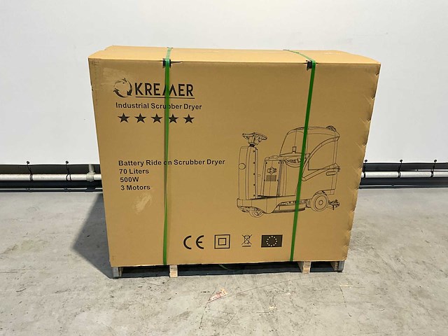 Kremer kr-fr70 opzit schrobmachine - werkbreedte 56cm - werk capaciteit 3500m2/u - afbeelding 9 van  17