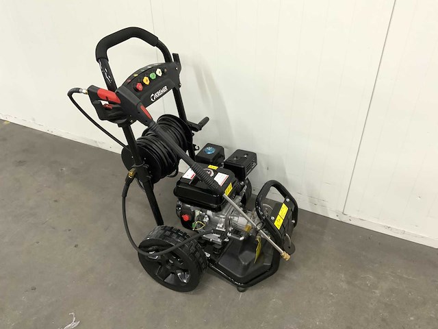Kremer kr200h hogedrukreiniger benzine - 170 bar - 20m slang - zeep tank - afbeelding 1 van  11