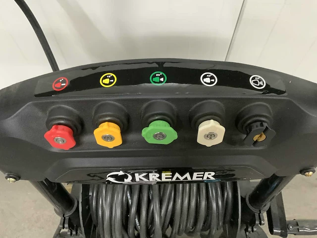 Kremer kr200h hogedrukreiniger benzine - 170 bar - 20m slang - zeep tank - afbeelding 2 van  11