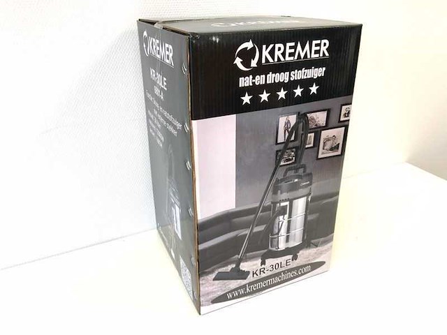 Kremer kr30le nat en droog stofzuiger 30l - afbeelding 3 van  5