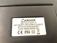 Kremer kr30le nat en droog stofzuiger 30l - afbeelding 4 van  10