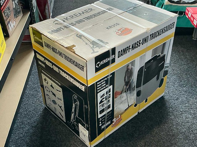 Kremer kr35s stoomreiniger / stofzuiger - afbeelding 2 van  3