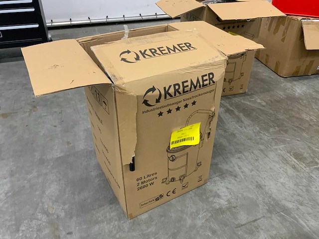 Kremer kr60le industriële stofzuiger - afbeelding 1 van  14