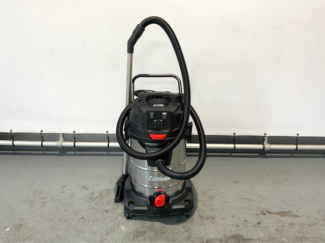 Kremer kr65ls - industriële stofzuiger nat/droog - 2400w - geintegreerd stopcontact - afbeelding 3 van  9