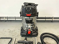 Kremer kr65ls - industriële stofzuiger nat/droog - 2400w - geintegreerd stopcontact