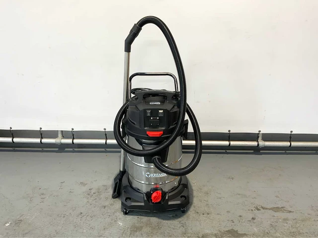 Kremer kr65ls - industriële stofzuiger nat/droog - 2400w - geintegreerd stopcontact - afbeelding 3 van  9