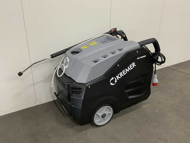 Kremer kr7300wh - hogedrukreiniger heetwater 140c - diesel - 210 bar - 1500 l/h - 5800w - afbeelding 7 van  13