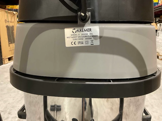 Kremer kr80l-3 industriële stofzuiger - afbeelding 9 van  18