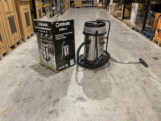 Kremer kr80l-3 industriële stofzuiger - afbeelding 10 van  18