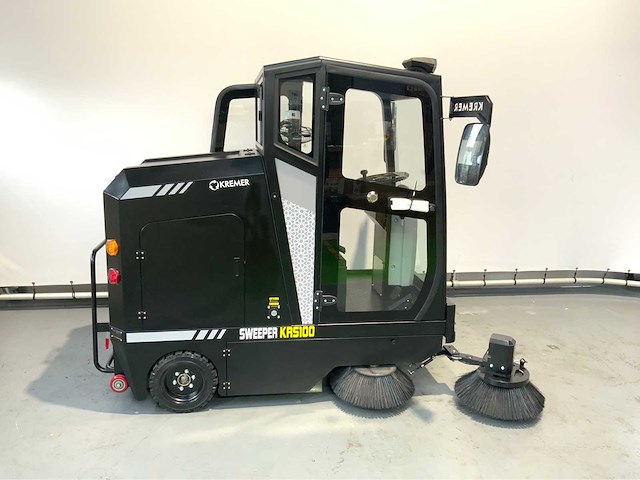 Kremer krs100 - zelfrijdende veegmachine met cabine - werkbreedte 190 cm - waternevel sproeisysteem - afbeelding 22 van  24