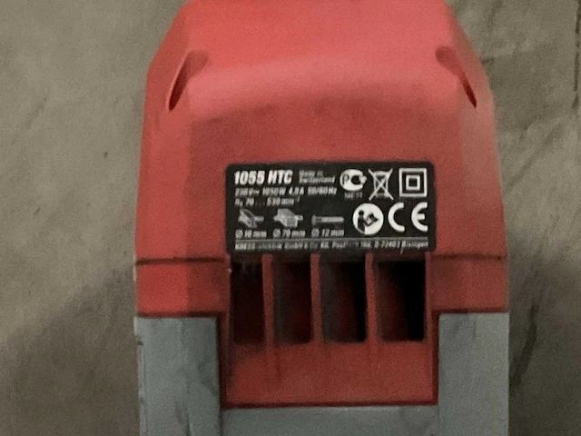 Kress 1055 htc klopboormachine met snelspanboorkop - afbeelding 4 van  4