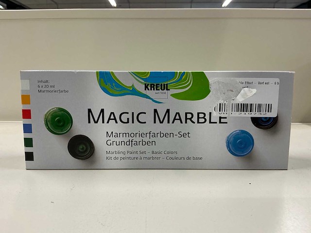Kreul magic marble-verf 6x20ml (6x) - afbeelding 3 van  4