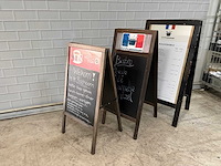 Krijtbord (3x) - afbeelding 1 van  3