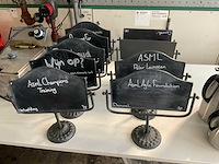 Krijtbord (9x) - afbeelding 1 van  1