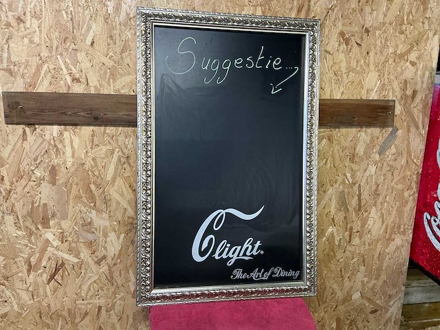 Krijtbord coca cola - afbeelding 1 van  4