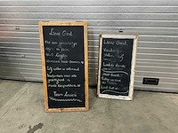 Krijtbord en stoepbord - afbeelding 1 van  6