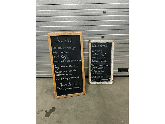 Krijtbord en stoepbord - afbeelding 2 van  6