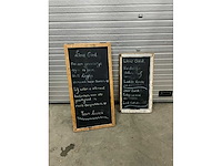 Krijtbord en stoepbord - afbeelding 2 van  6