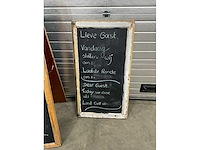 Krijtbord en stoepbord - afbeelding 4 van  6