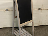 Krijtbord etagère 118cm hoog - afbeelding 1 van  6