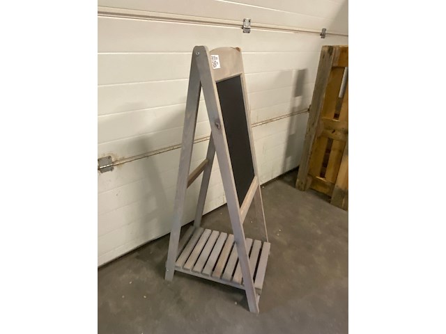 Krijtbord etagère 118cm hoog - afbeelding 3 van  6