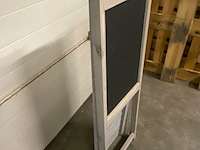 Krijtbord etagère 118cm hoog - afbeelding 4 van  6